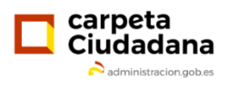 logo carpeta ciudadana. Este enlace se abrirá en una ventana nueva